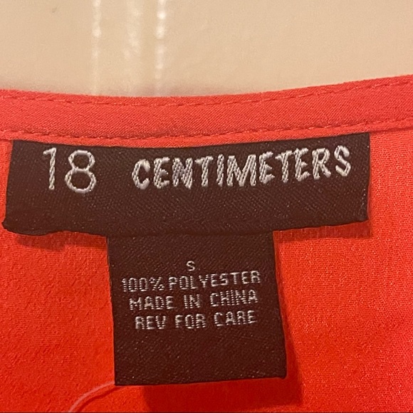 Orange Off Shoulder Top with Tulle Bottom NWOT - Picture 4 of 6